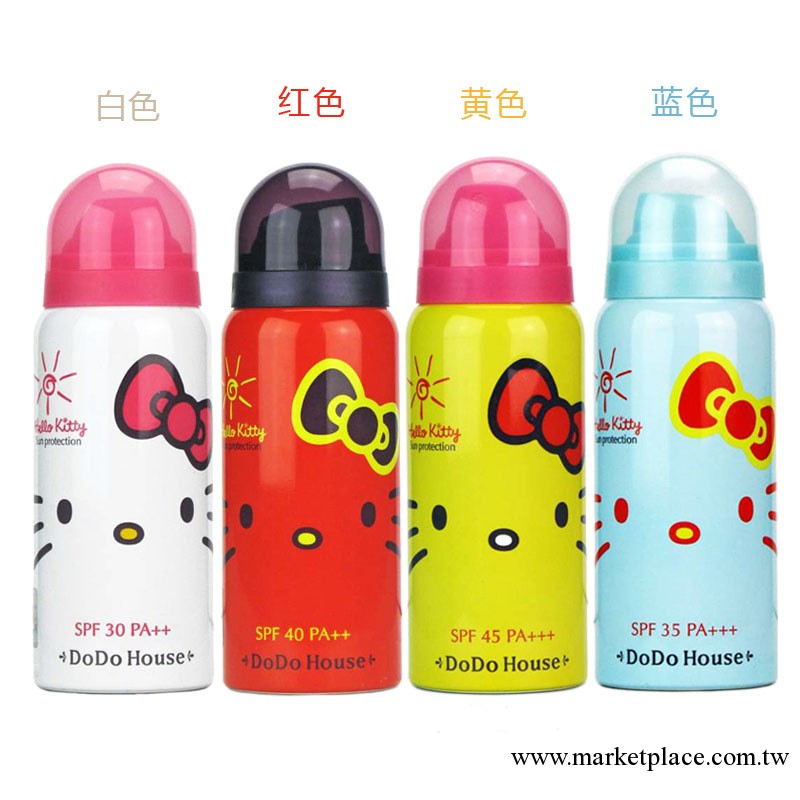 【越早越便宜！】多多小屋hello kitty卡哇伊防曬噴霧 4色可選工廠,批發,進口,代購