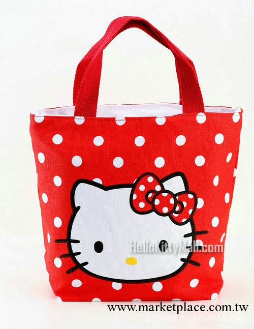 批發日韓卡通外單hello kitty飯盒袋 KT貓 便當袋 便當包 手提袋工廠,批發,進口,代購