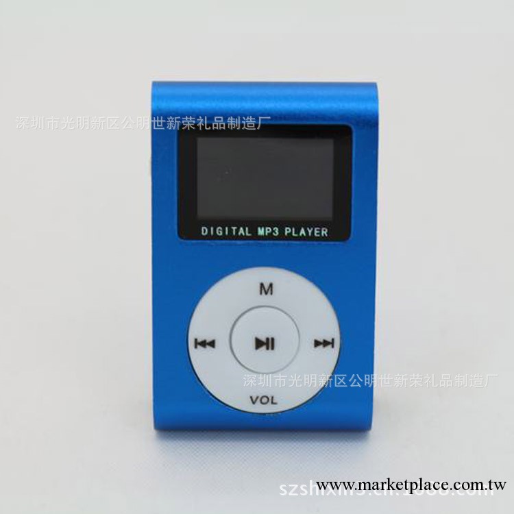 深圳專業MP3廠現貨供應帶屏夾子MP3  時尚迷你運動MP3 一件代發工廠,批發,進口,代購