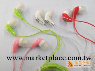 廠傢直銷  彩色粗線 水晶線 MP3耳機 批發工廠,批發,進口,代購