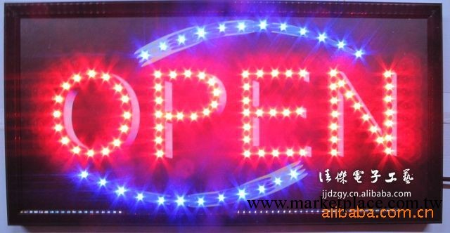 LED open sign LED signs LED廣告牌 LED直流廣告牌批發・進口・工廠・代買・代購