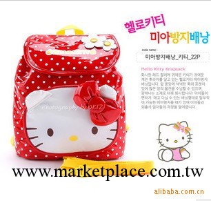 批發韓版hellokitty KT貓凱帝貓兒童書包幼兒背包雙肩包防走失包工廠,批發,進口,代購