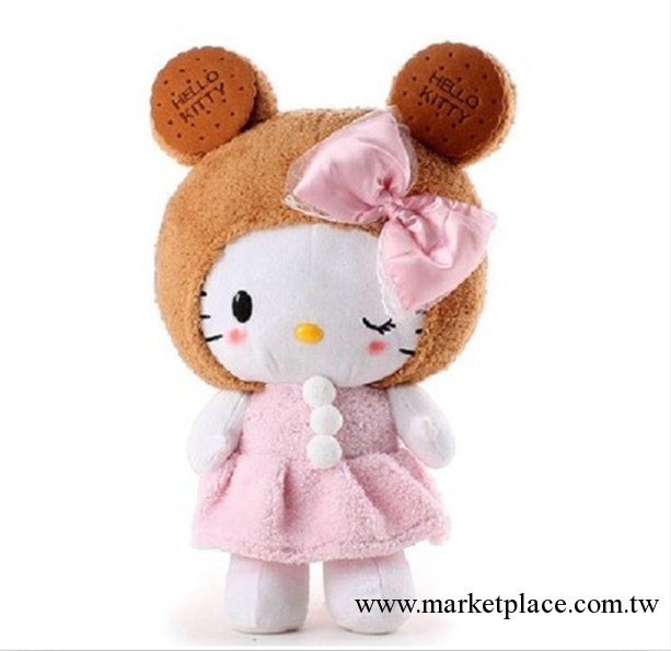 Hello Kitty特曲奇餅幹KT貓 凱蒂貓毛絨玩具玩偶娃娃批發生日禮物工廠,批發,進口,代購