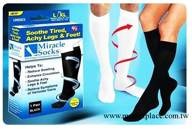 瘦腿襪子，瘦身襪，美腿襪，中筒襪，miracle socks/尺碼均價工廠,批發,進口,代購