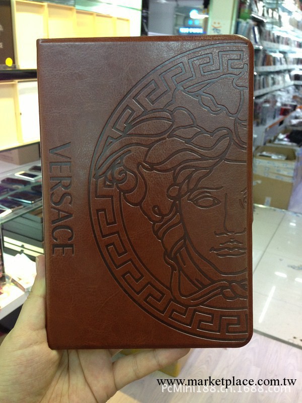 VERSACE 蘋果iPad 2/3/4 皮套保護殼 超薄休眠皮套 古典浮雕外殼工廠,批發,進口,代購