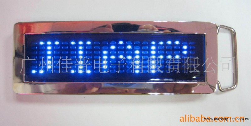 LED皮帶扣 LED buckle(圖)炫目藍色工廠,批發,進口,代購