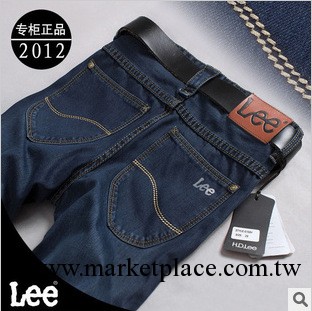 網絡爆款牛仔褲批發 Lee修身直筒男士牛仔褲 金線牛仔褲 代發6168工廠,批發,進口,代購