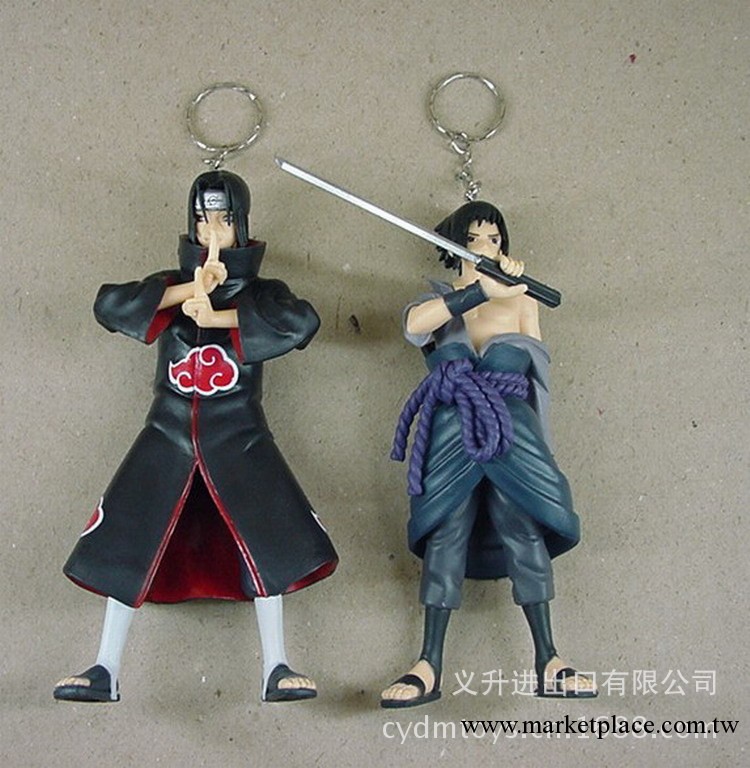 生產批發NARUTO 火影忍者 7代2款火影鑰匙扣公仔工廠,批發,進口,代購