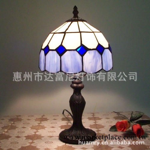 [廠價直銷]批發彩色玻璃歐式帝凡尼燈飾/燈具/臺燈/床頭燈/書桌燈工廠,批發,進口,代購