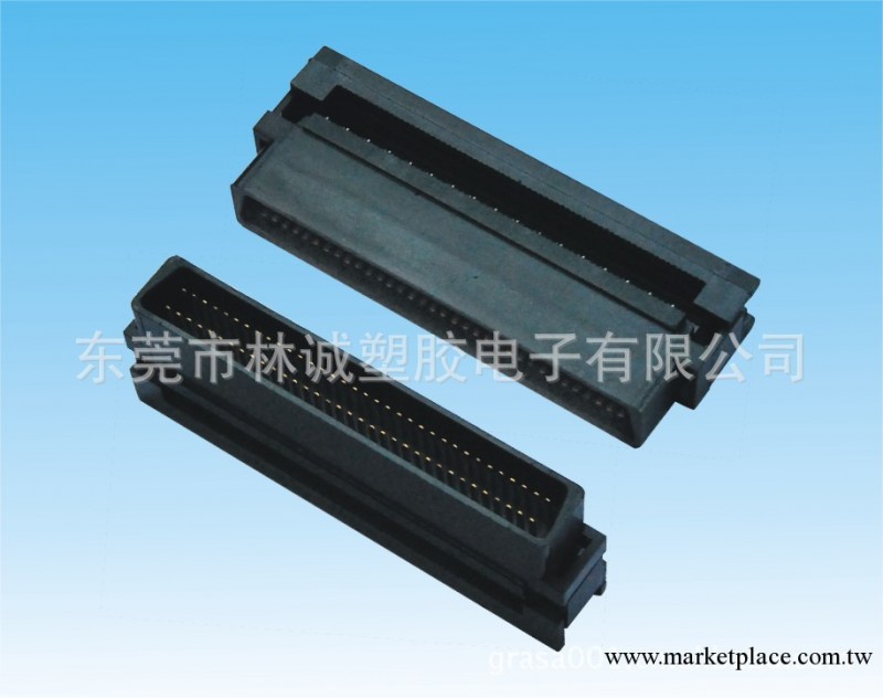 SCSI（HPDB）公頭 全塑刺破壓排線式(68P)連接器工廠,批發,進口,代購
