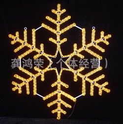 【生產訂做】LED雪花燈，造型燈，效果燈，廣告燈，工藝裝飾燈具工廠,批發,進口,代購