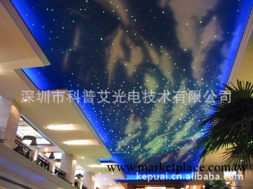 天花滿天星、酒店遊泳池天花燈、天花光纖燈、星星燈具裝飾工廠,批發,進口,代購