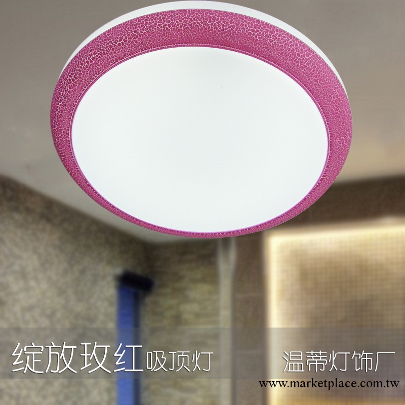 著名品牌中山廠傢批發吸頂燈圓形LED10W15W20W古鎮燈具混批綻放紅工廠,批發,進口,代購