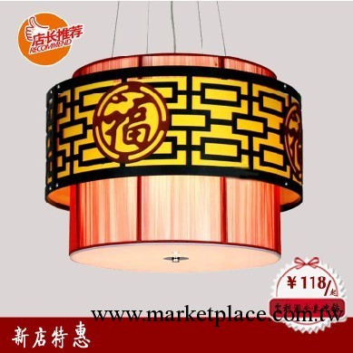 中國風經典木藝燈客廳餐廳燈臥室吊燈現代中式書房燈工程裝修燈具工廠,批發,進口,代購