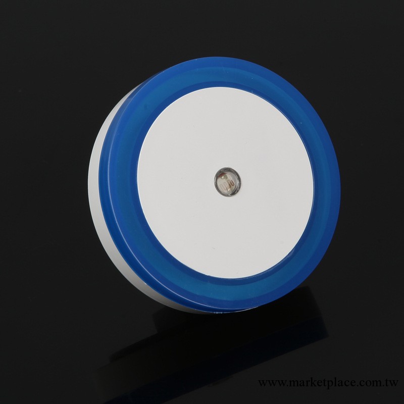 簡約炫酷小夜燈 LED感應燈具 圓環自動光控小夜燈 多色可選logo工廠,批發,進口,代購