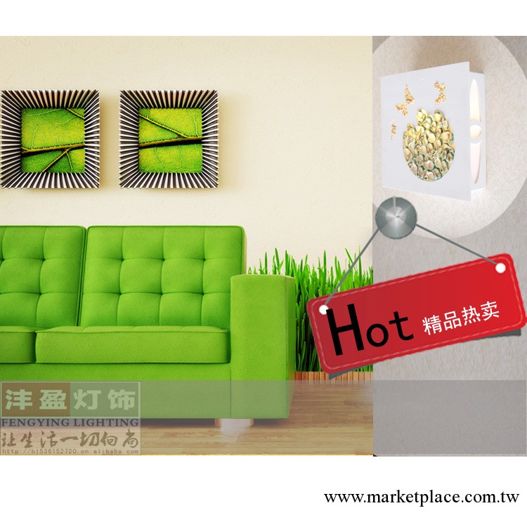 現代簡約現代壁燈具客廳臥室門廳過道壁燈燈飾批發工廠,批發,進口,代購