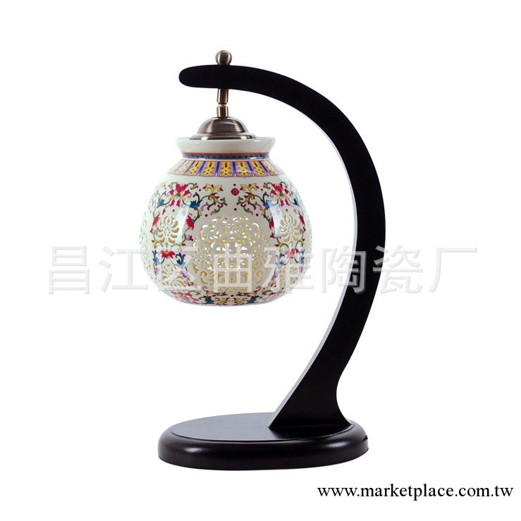 景德鎮陶瓷燈具 陶瓷薄胎燈  鏤空薄胎燈 陶瓷鏤空臺燈工廠,批發,進口,代購