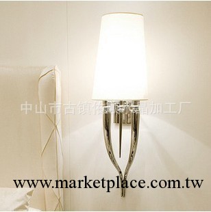 廠傢供應 臥室客廳走廊個性燈具床頭壁燈現代【牛角】工廠,批發,進口,代購