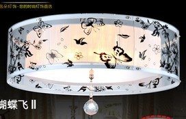 精藝燈具客廳吸頂燈 蝴蝶飛燈飾客廳燈現代簡約工程燈工廠,批發,進口,代購