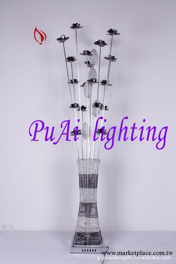 供應鋁線落地燈時尚鋁線落地燈裝飾鋁線落地燈led燈具 鋁線燈藝術批發・進口・工廠・代買・代購