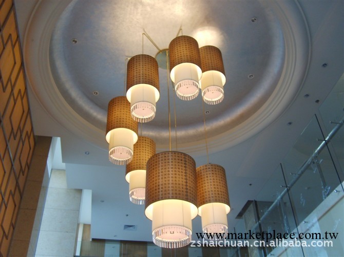 廣東中山古鎮廠傢定制南京裝飾仿羊皮中式燈具工廠,批發,進口,代購