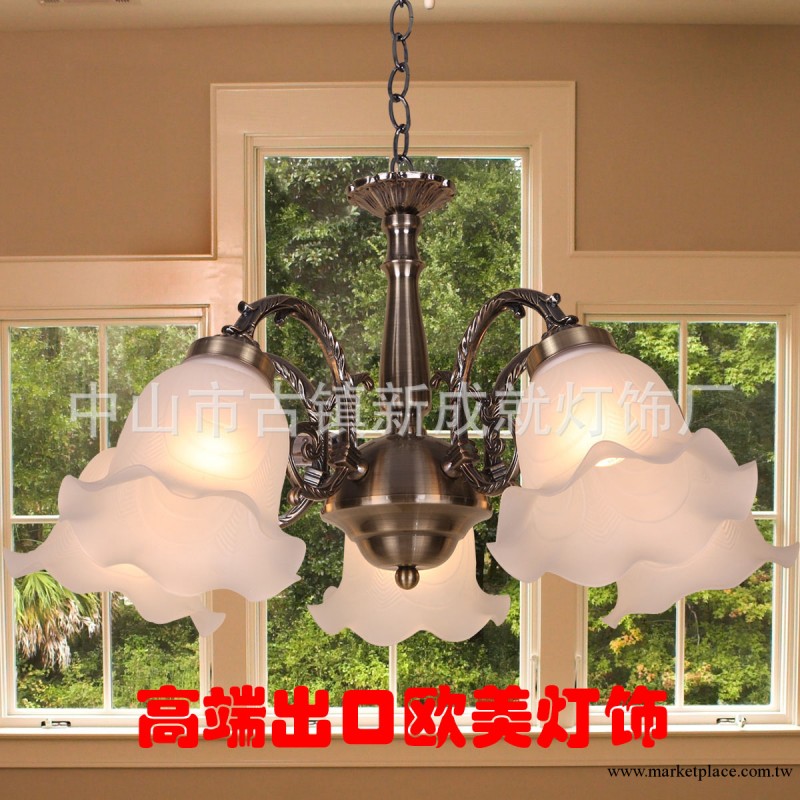 中山批發 書房燈餐廳現代鐵藝吊燈歐式吊燈 歐美裝飾燈具批發工廠,批發,進口,代購