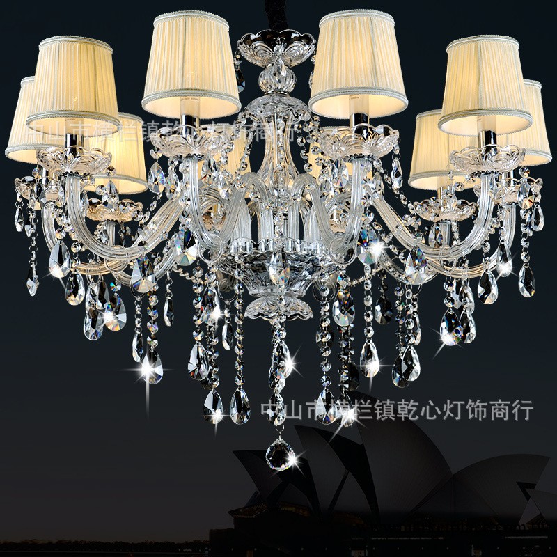 大氣奢華歐式水晶吊燈客廳燈 服裝店吊燈 臥室燈具批發5011-10工廠,批發,進口,代購