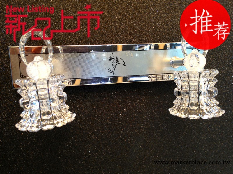 古鎮高登燈具LED超亮新款鏡前燈 不銹鋼時尚現代簡約浴室壁燈771工廠,批發,進口,代購