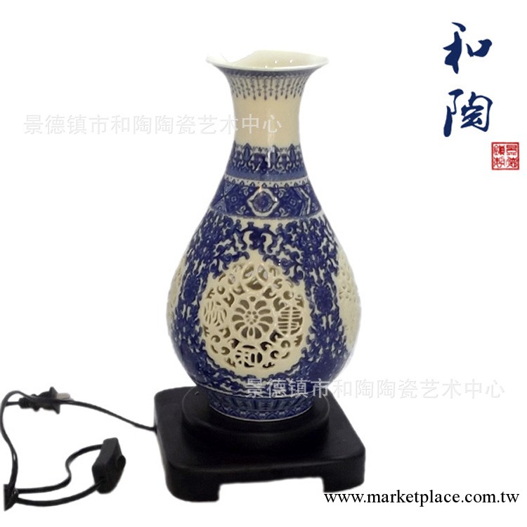 景德鎮廠傢供應 客廳臺燈 陶瓷燈飾燈具工廠,批發,進口,代購