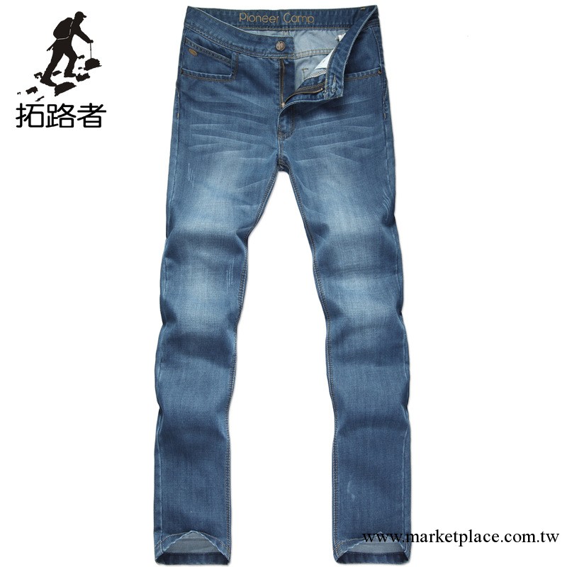 拓路者 男士牛仔褲直筒修身 正品牌中腰長褲子271638工廠,批發,進口,代購
