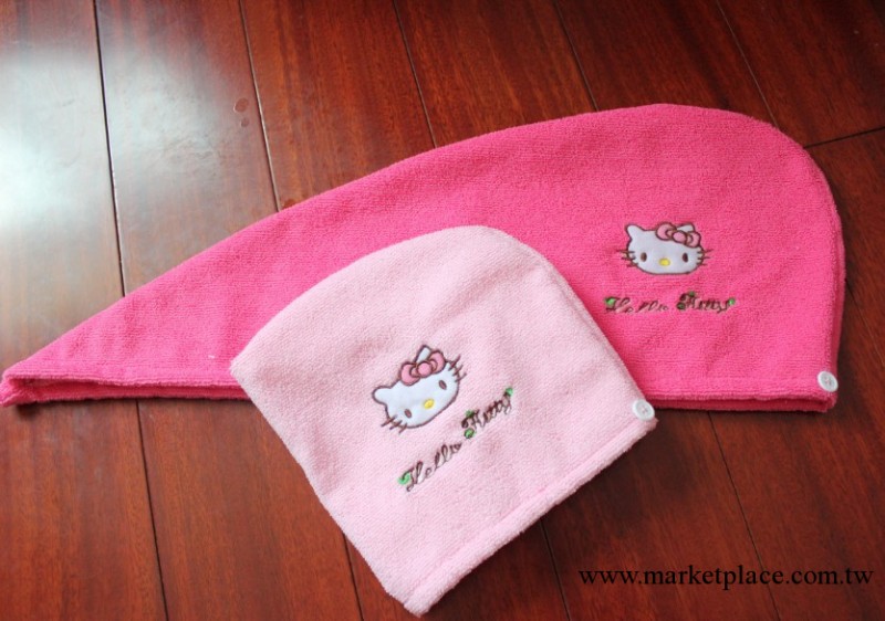 hello kitty 新款幹發帽 幹發巾吸水浴帽工廠,批發,進口,代購