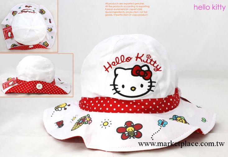 1664童帽批發 hello kitty兒童帽子 太陽帽 棒球帽 漁夫帽工廠,批發,進口,代購