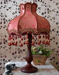 批發歐式佈藝臺燈 蕾絲臺燈 傢居燈飾 婚慶 禮品 辦公燈具 T8-195工廠,批發,進口,代購