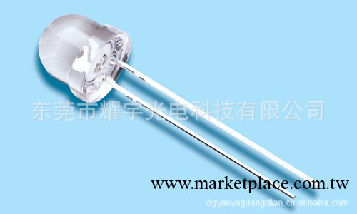 廠傢一站式批發供應3mm圓頭無邊白發白高亮LED發光二極管工廠,批發,進口,代購