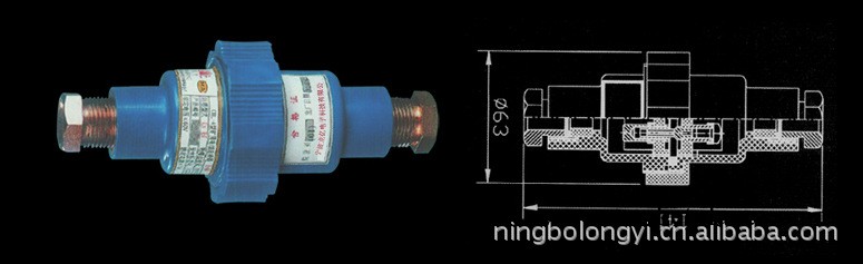 廠傢生產 龍億電子CHL-4 （二通）礦用本安電路用電纜連接器批發・進口・工廠・代買・代購