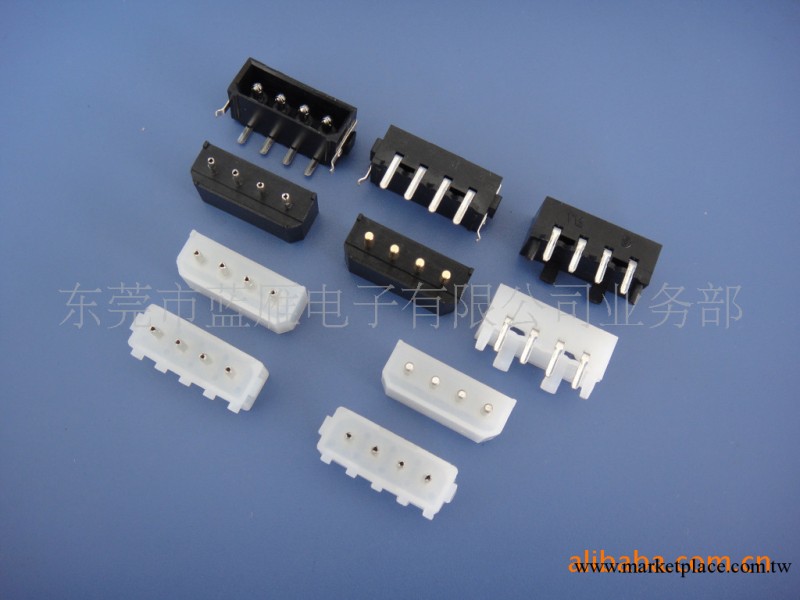 MOLEX5.08/90度空心針帶定位柱針座連接器工廠,批發,進口,代購