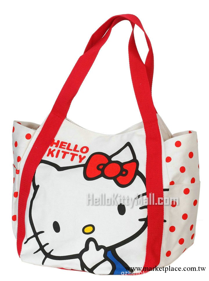 批發hello kitty環保購物袋 單肩包 媽咪包 帆佈袋 出口085Y工廠,批發,進口,代購