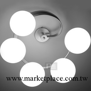 燈飾燈具批發現代創意臥室玻璃吸頂燈飾1914/5工廠,批發,進口,代購