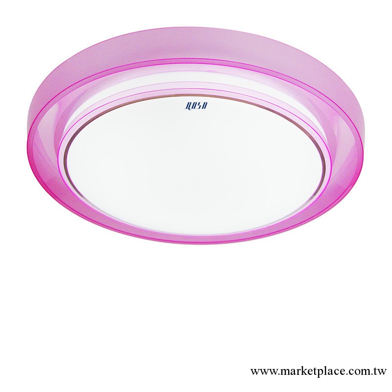 中山燈具批發2013新款臥室吸頂燈LED亞克力燈飾玲瓏粉工廠,批發,進口,代購
