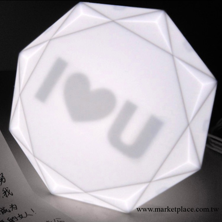 廠傢直銷 鉆戒燈 光控開關鉆石燈 亮燈出現 小夜燈臺燈 創意燈具工廠,批發,進口,代購