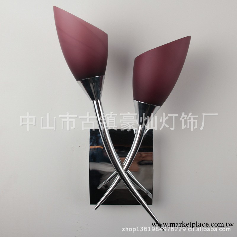 供應臥室床頭雙頭玻璃墻壁燈飾燈具 全場混批工廠,批發,進口,代購