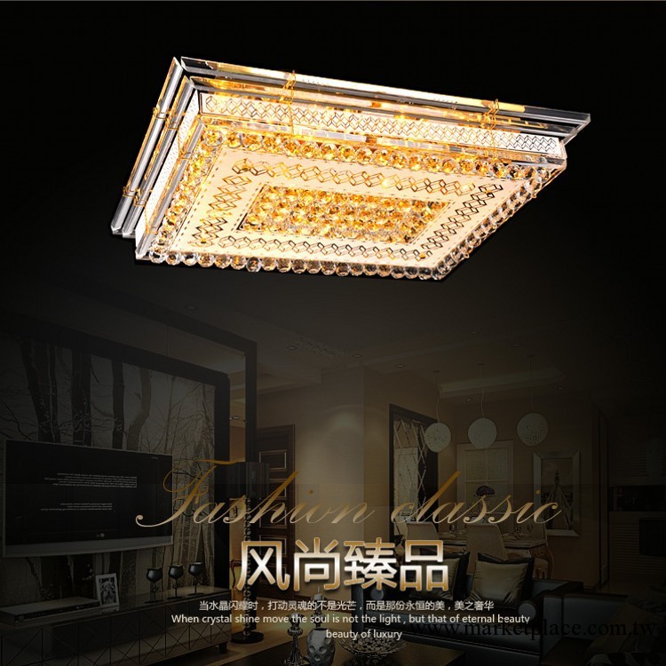 歐可現代奢華水晶燈客廳餐廳飯廳臥室酒店吸頂燈燈飾燈具 廠傢工廠,批發,進口,代購