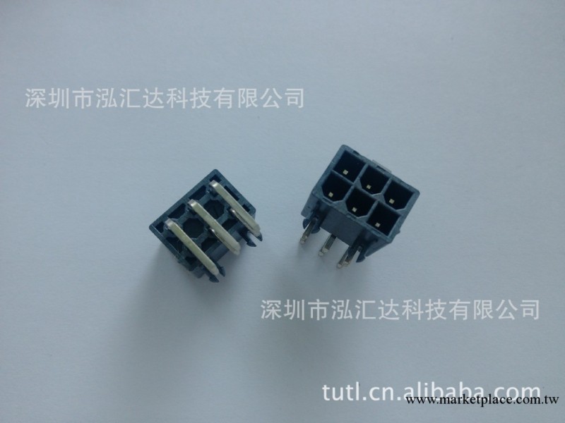 供應電腦電源座POWER ATX2*3 90度連接器工廠,批發,進口,代購