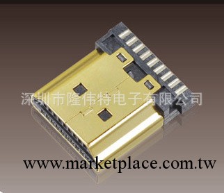 HDMI 焊線公頭｜MICRO HDMI 公頭連接器｜HMDI  型公頭工廠,批發,進口,代購