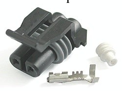 汽車塑料接插件/樂清接插件/ 汽車連接器膠殼/塑料接插件2孔工廠,批發,進口,代購