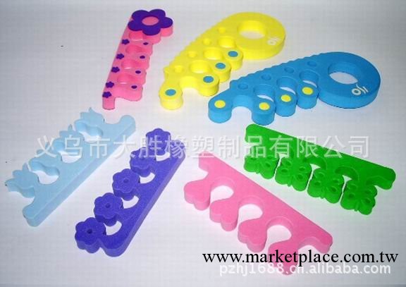 供應EVA分指棉/分趾器上色輔助器 固定手指/腳趾 美甲必備工廠,批發,進口,代購