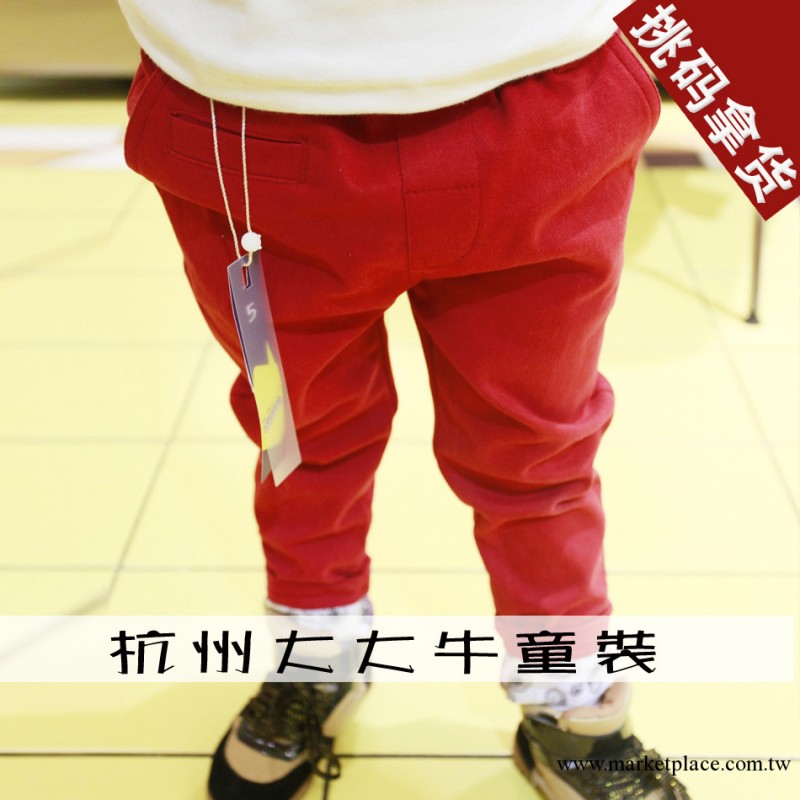 【大大牛】挑碼拿貨 四季青韓國精品童裝男女兒童休閑褲韓版童褲工廠,批發,進口,代購