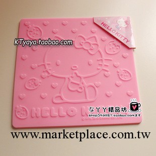 Hello Kitty 港版多功能矽膠隔熱墊 碗墊 餐墊 原單正版工廠,批發,進口,代購