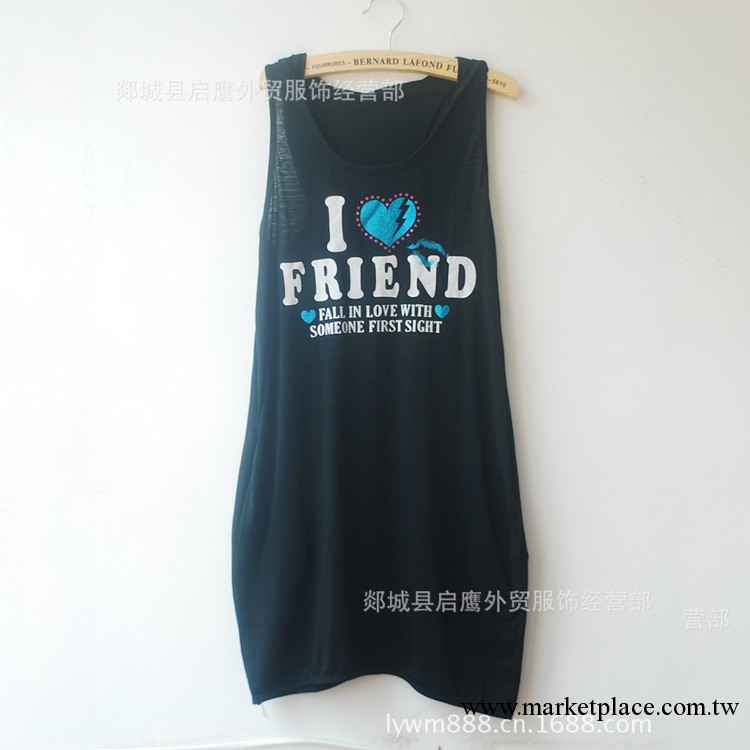 庫存尾貨女裝批發原單外貿韓版工字背心連衣裙連帽工廠,批發,進口,代購