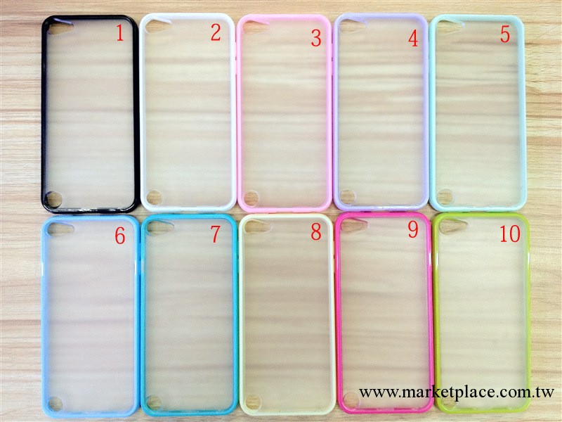 iPod Touch5 糖果 磨砂 TPU 保護殼工廠,批發,進口,代購